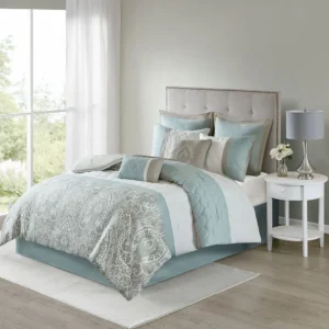 8 Piece Comforter Set - Queen