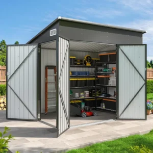 7.5' x 4' Triple Door Outdoor Storage Shed