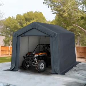 8x12ft Heavy Duty Carport / Motorcycle Storage Shed