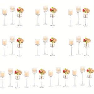 Tall Tea Light Candle Holders